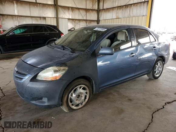 2008 Toyota Yaris with VIN JTDBT923581263652, listed as a Copart auction lot 53272385 with 214,883 mi miles and Salvage Title. Bid and sale history available at carsss.com. Image 1.