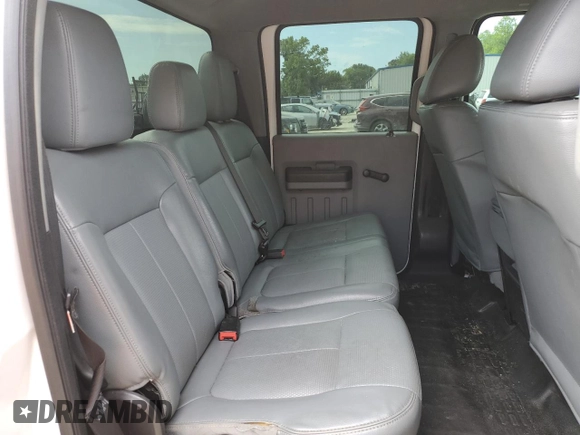 2015 Ford F-250 Lariat with VIN 1FT7W2B68FEA83036, listed as a Copart auction lot 55028095 with 92,926 mi miles and Salvage title. Bid and sale history available at DreamBid. Image 10.