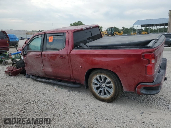 2024 Chevrolet Silverado 1500 RST with VIN 1GCUDEE86RZ138927, listed as a Copart auction lot 65021614 with 0 mi miles and Salvage Title. Bid and sale history available at carsss.com. Image 2.