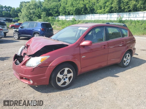 2005 Pontiac Vibe with VIN 5Y2SL63895Z432464, listed as a Copart auction lot 62268525 with 136,009 mi miles and Clean title. Bid and sale history available at DreamBid. Image 1.