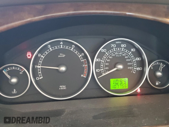 2004 Jaguar X-Type with VIN SAJEA51C14WE06627, listed as a Copart auction lot 54925735 with 107,756 mi miles and Clean Title. Bid and sale history available at DreamBid. Image 9.