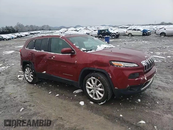 2017 Jeep Cherokee Limited with VIN 1C4PJLDS8HW549463, listed as a Copart auction lot 45791105 with 74,662 mi miles and Salvage Title. Bid and sale history available at carsss.com. Image 12.