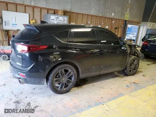 2021 Acura RDX w/A-Spec Package with VIN 5J8TC1H68ML012874, listed as a Copart auction lot 44757175 with 53,503 mi miles and Salvage Title. Bid and sale history available at carsss.com. Image 3.