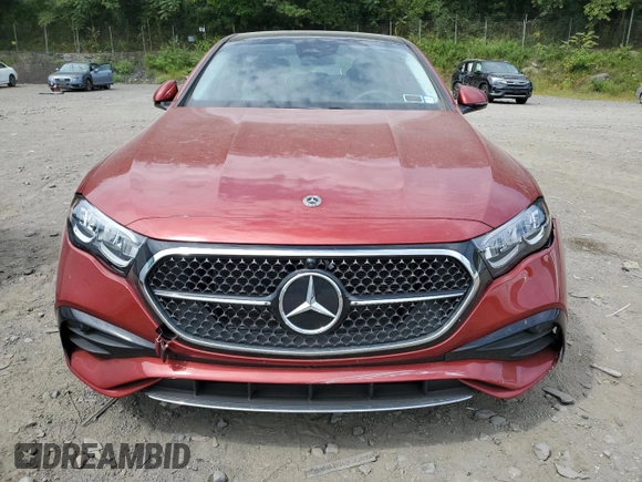2024 Mercedes-Benz E-Class E 350 with VIN W1KLF4HB3RA026677, listed as a Copart auction lot 67318024 with 7,618 mi miles and Salvage Title. Bid and sale history available at carsss.com. Image 5.