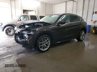 2018 Alfa Romeo Stelvio Ti with VIN ZASFAKBN4J7C22701, listed as a Copart auction lot 48041535 with 137,764 mi miles and Salvage Title. Bid and sale history available at carsss.com. Image 1.