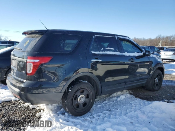 2013 Ford Utility Police Interceptor with VIN 1FM5K8AR8DGB16051, listed as a Copart auction lot 42011685 with 194,414 mi miles and Clean Title. Bid and sale history available at carsss.com. Image 3.