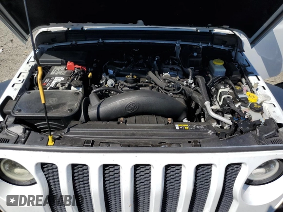 2018 Jeep Wrangler Unlimited Sport S with VIN 1C4HJXDN4JW240844, listed as a Copart auction lot 55578405 with 70,369 mi miles and Salvage title. Bid and sale history available at DreamBid. Image 12.