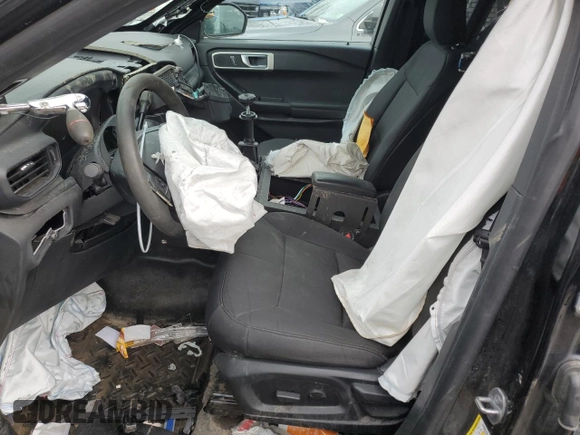 2020 Ford Police Interceptor Utility z VIN 1FM5K8AW5LGC92866, wystawiony jako Copart lot #47854775 z przebiegiem Nie podano mil oraz Szkody całkowita. Historia ofert i sprzedaży dostępna na DreamBid. Obrazek 7.