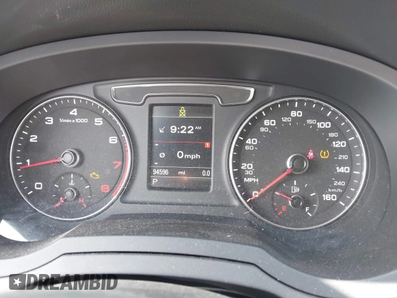 2017 Audi Q3 Premium with VIN WA1ECCFS6HR001548, listed as a IAAI auction lot 42435367 with 94,596 mi miles and . Bid and sale history available at DreamBid. Image 7.