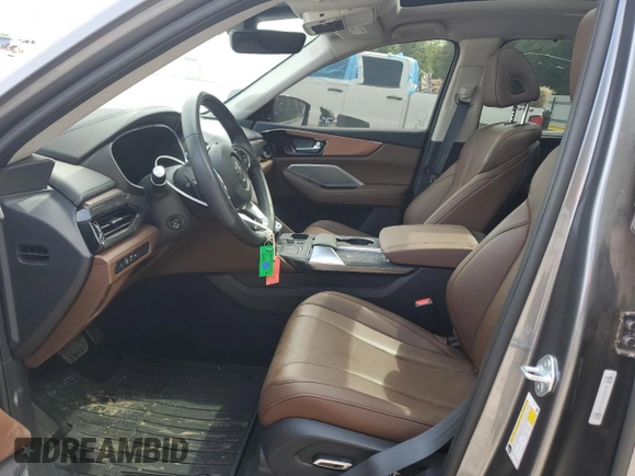 2023 Acura MDX Technology z VIN 5J8YE1H45PL003309, wystawiony jako Copart lot #54573035 z przebiegiem Nie podano mil oraz Szkoda całkowita • Salvage title. Historia ofert i sprzedaży dostępna na DreamBid. Obrazek 7.