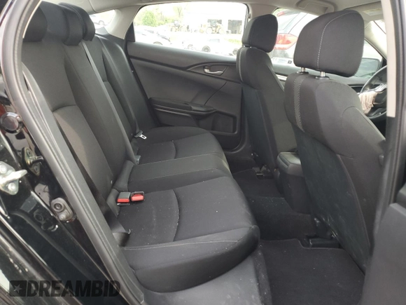 2017 Honda Civic LX with VIN 19XFC2F51HE033270, listed as a Copart auction lot 53143385 with 56,311 mi miles and Salvage Title. Bid and sale history available at DreamBid. Image 10.