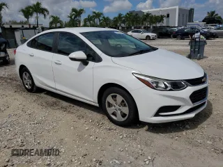2018 Chevrolet Cruze LS with VIN 1G1BC5SM5J7125459, listed as a Copart auction lot 56994185 with 90,052 mi miles and Clean Title. Bid and sale history available at DreamBid. Image 4.