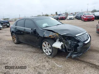 2011 Chrysler 200 Touring with VIN 1C3BC1FG2BN613385, listed as a IAAI auction lot 41381218 with 118,926 mi miles. Bid and sale history available at carsss.com. Image 1.