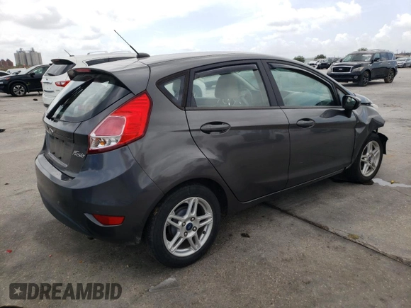 2019 Ford Fiesta SE with VIN 3FADP4EJ4KM102011, listed as a Copart auction lot 53777845 with 87,256 mi miles and Salvage Title. Bid and sale history available at carsss.com. Image 3.