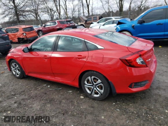 2016 Honda Civic Sedan LX with VIN 2HGFC2F59GH520883, listed as a Copart auction lot 47518695 with 53,278 mi miles and Clean Title. Bid and sale history available at carsss.com. Image 2.