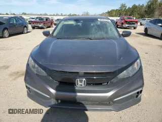 2019 Honda Civic Sedan LX with VIN 19XFC2F65KE032073, listed as a Copart auction lot 88351745 with 136,207 mi miles and Salvage Title. Bid and sale history available at carsss.com. Image 5.