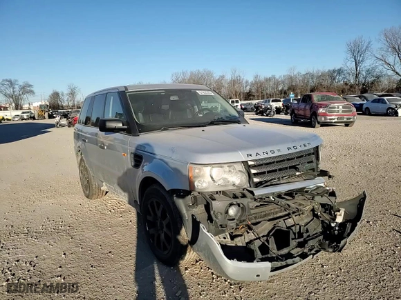 2007 Land Rover Range Rover Sport HSE with VIN SALSF25477A118977, listed as a Copart auction lot 87952355 with 163,427 mi miles and Salvage Title. Bid and sale history available at carsss.com. Image 12.