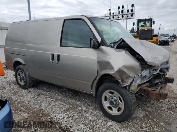 2003 Chevrolet Astro Cargo z VIN 1GCDM19X93B106080, wystawiony jako Copart lot #82596524 z przebiegiem 144 865 mil mil oraz Szkoda całkowita • Salvage title. Historia ofert i sprzedaży dostępna na DreamBid. Obrazek 4.