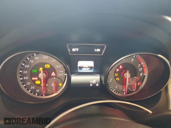 2016 Mercedes-Benz CLA 250 with VIN WDDSJ4EB1GN368472, listed as a Copart auction lot 53000044 with 65,637 mi miles and . Bid and sale history available at DreamBid. Image 9.