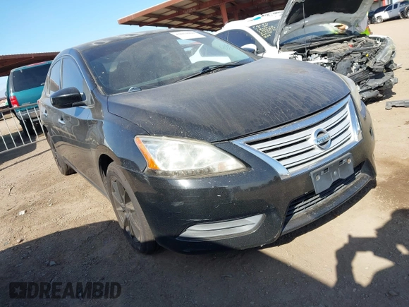 2014 Nissan Sentra SR with VIN 3N1AB7AP3EY318617, listed as a IAAI auction lot 42054000 with 139,688 mi miles and . Bid and sale history available at DreamBid. Image 1.
