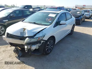 2015 Honda Civic EX with VIN 2HGFB2F8XFH523240, listed as a IAAI auction lot 42040979 with Not Provided miles and . Bid and sale history available at carsss.com. Image 2.