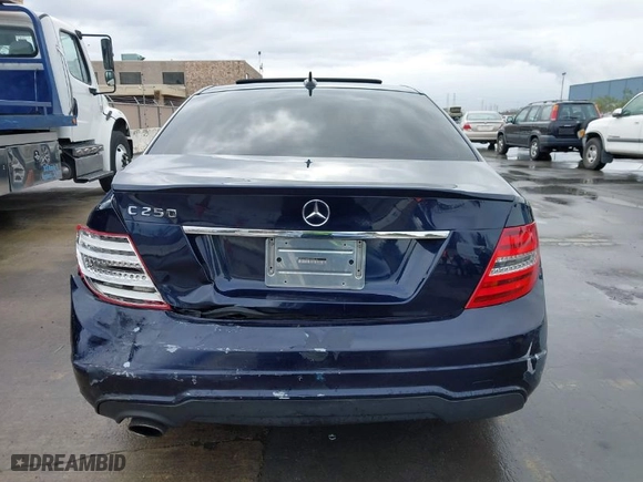 2014 Mercedes-Benz C-Class C 250 Sport with VIN WDDGF4HBXEA909610, listed as a IAAI auction lot 41536347 with NaN miles. Bid and sale history available at carsss.com. Image 16.