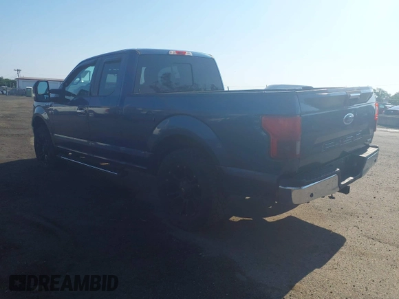 2018 Ford F-150 XL with VIN 1FTFX1EG0JFB07498, listed as a IAAI auction lot 42550647 with 126,637 mi miles and . Bid and sale history available at DreamBid. Image 3.