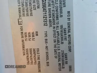 2007 Chevrolet Express Passenger z VIN 1GAHG39U471121312, wystawiony jako Copart lot #47570155 z przebiegiem 139 078 mil mil oraz Szkoda całkowita • Salvage title. Historia ofert i sprzedaży dostępna na DreamBid. Obrazek 13.