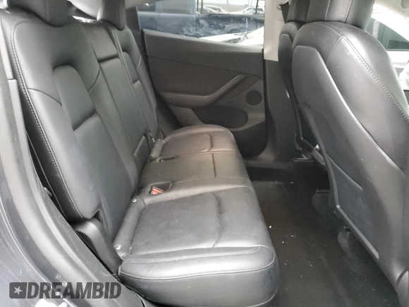 2022 Tesla Model Y Performance with VIN 7SAYGDEF1NF491967, listed as a Copart auction lot 51119515 with 50,520 mi miles and Salvage title. Bid and sale history available at DreamBid. Image 10.