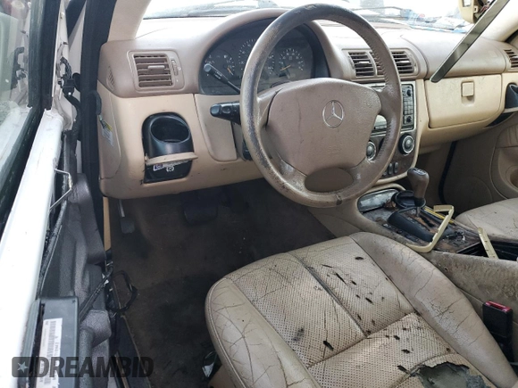 2005 Mercedes-Benz M-Class 3.7L with VIN 4JGAB57E35A524348, listed as a Copart auction lot 79720144 with 220,596 mi miles and Non Repairable. Bid and sale history available at carsss.com. Image 8.