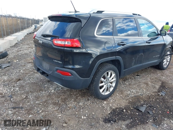 2014 Jeep Cherokee Limited with VIN 1C4PJMDS3EW211129, listed as a IAAI auction lot 41877310 with 91,791 mi miles and . Bid and sale history available at DreamBid. Image 4.