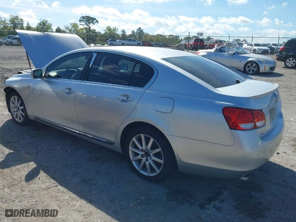 2006 Lexus GS 300 with VIN JTHBH96S365025922, listed as a IAAI auction lot 41844859 with 1 mi miles. Bid and sale history available at carsss.com. Image 3.