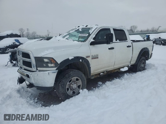 2015 Ram 2500 Tradesman with VIN 3C6TR5CT9FG548337, listed as a Copart auction lot 81878104 with 141,338 mi miles and Salvage Title. Bid and sale history available at carsss.com. Image 1.