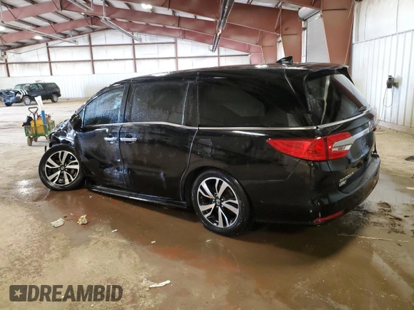 2019 Honda Odyssey Elite with VIN 5FNRL6H92KB048284, listed as a Copart auction lot 53429445 with 67,475 mi miles and Clean title. Bid and sale history available at DreamBid. Image 2.