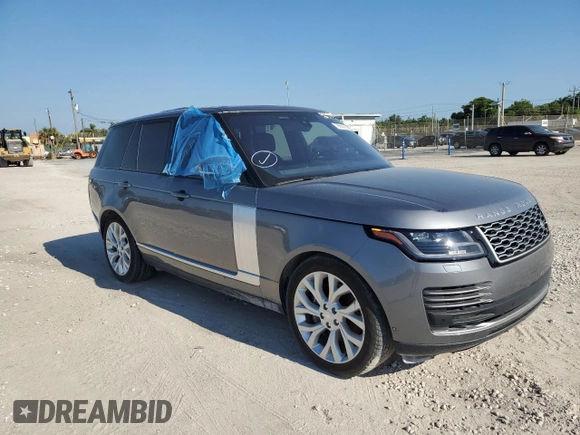 2022 Land Rover Range Rover Westminster with VIN SALGS2RU5NA466995, listed as a Copart auction lot 76800083 with 14,947 mi miles and Clean title. Bid and sale history available at DreamBid. Image 4.