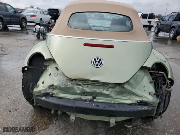 2008 Volkswagen New Beetle Convertible SE with VIN 3VWRG31Y78M415542, listed as a Copart auction lot 46324915 with 75,917 mi miles and Salvage Title. Bid and sale history available at carsss.com. Image 6.
