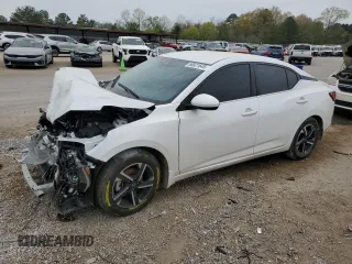 2024 Nissan Sentra SV with VIN 3N1AB8CV8RY321388, listed as a Copart auction lot 50821645 with 10,318 mi miles and Salvage Title. Bid and sale history available at DreamBid. Image 1.