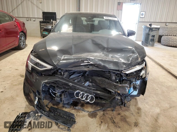 2022 Audi A3 Premium Plus with VIN WAUBUDGY7NA056094, listed as a Copart auction lot 44011554 with 17,217 mi miles. Bid and sale history available at carsss.com. Image 5.