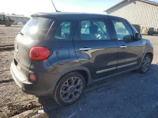 2014 FIAT 500L Trekking with VIN ZFBCFADH9EZ020500, listed as a Copart auction lot 81260564 with 75,433 mi miles and Salvage Title. Bid and sale history available at carsss.com. Image 3.