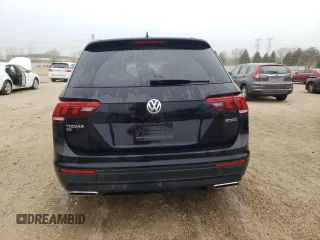 2019 Volkswagen Tiguan SE with VIN 3VV2B7AX2KM201195, listed as a Copart auction lot 52821335 with 72,382 mi miles and Salvage Title. Bid and sale history available at DreamBid. Image 6.