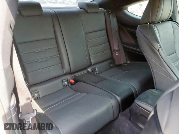 2015 Lexus RC 350 F Sport with VIN JTHHE5BC8F5002355, listed as a Copart auction lot 56369295 with 72,620 mi miles and Salvage title. Bid and sale history available at DreamBid. Image 10.