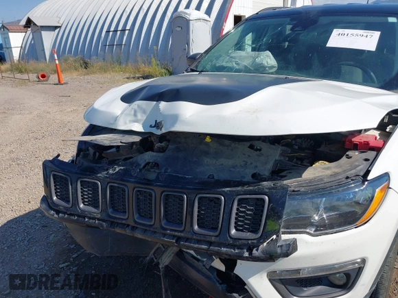 2021 Jeep Compass Trailhawk with VIN 3C4NJDDB0MT551172, listed as a IAAI auction lot 40155947 with 50,794 mi miles and . Bid and sale history available at DreamBid. Image 6.