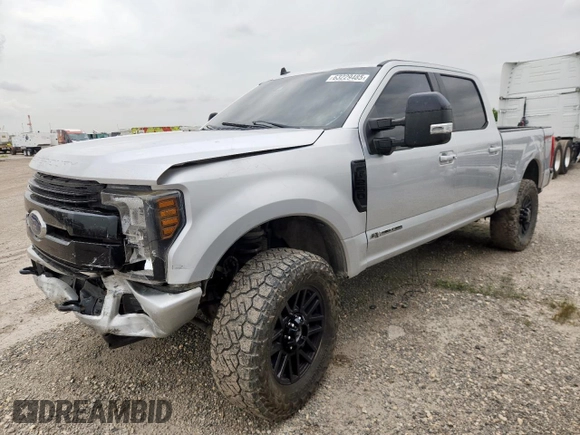 2019 Ford F-250 XL with VIN 1FT7W2BTXKED46644, listed as a Copart auction lot 63229485 with 116,433 mi miles and Salvage title. Bid and sale history available at DreamBid. Image 1.