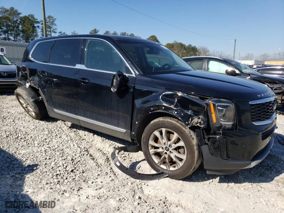 2022 Kia Telluride LX with VIN 5XYP2DHC7NG293444, listed as a Copart auction lot 43380955 with 138,824 mi miles and Salvage Title. Bid and sale history available at carsss.com. Image 4.