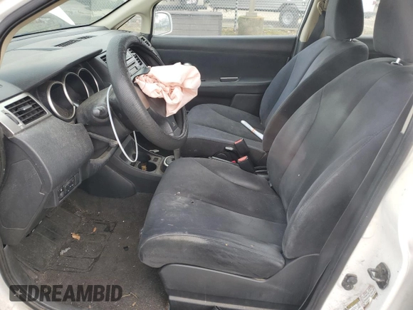 2007 Nissan Versa 1.8 S with VIN 3N1BC13E17L434652, listed as a Copart auction lot 43623295 with 109,793 mi miles and Salvage Title. Bid and sale history available at carsss.com. Image 7.