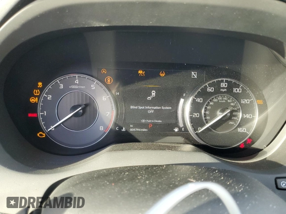 2023 Acura RDX w/Technology Package with VIN 5J8TC1H59PL009140, listed as a Copart auction lot 74685164 with 5,794 mi miles and Non Repairable. Bid and sale history available at carsss.com. Image 9.
