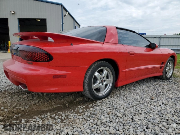2001 Pontiac Firebird Formula with VIN 2G2FV22G912141350, listed as a Copart auction lot 60316965 with 4,895 mi miles and Clean title. Bid and sale history available at DreamBid. Image 3.