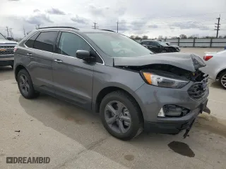 2022 Ford Edge SEL with VIN 2FMPK4J93NBB11379, listed as a Copart auction lot 48955395 with 18,867 mi miles and Salvage Title. Bid and sale history available at carsss.com. Image 4.