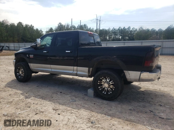 2012 Ram 2500 Laramie with VIN 3C6UD5FL4CG182751, listed as a Copart auction lot 51046615 with 0 mi miles and Salvage Title. Bid and sale history available at carsss.com. Image 2.