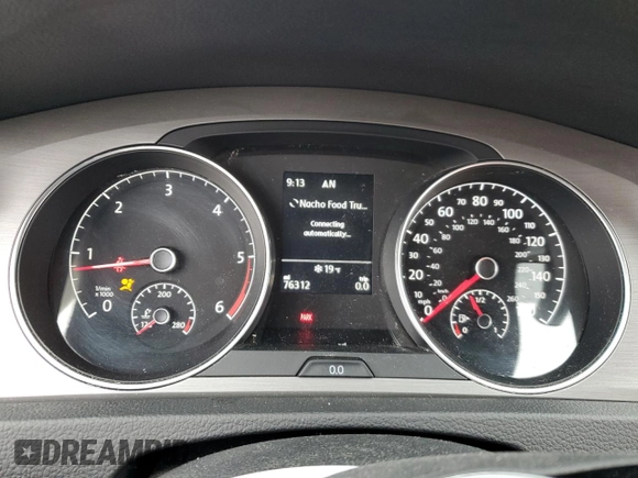 2015 Volkswagen Golf SportWagen TDI S with VIN 3VWFA7AU1FM502486, listed as a Copart auction lot 89190345 with 76,312 mi miles and Salvage Title. Bid and sale history available at carsss.com. Image 9.